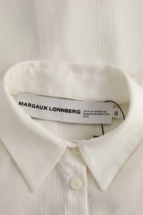 Robe Margaux Lonnberg Blanc en Synthétique