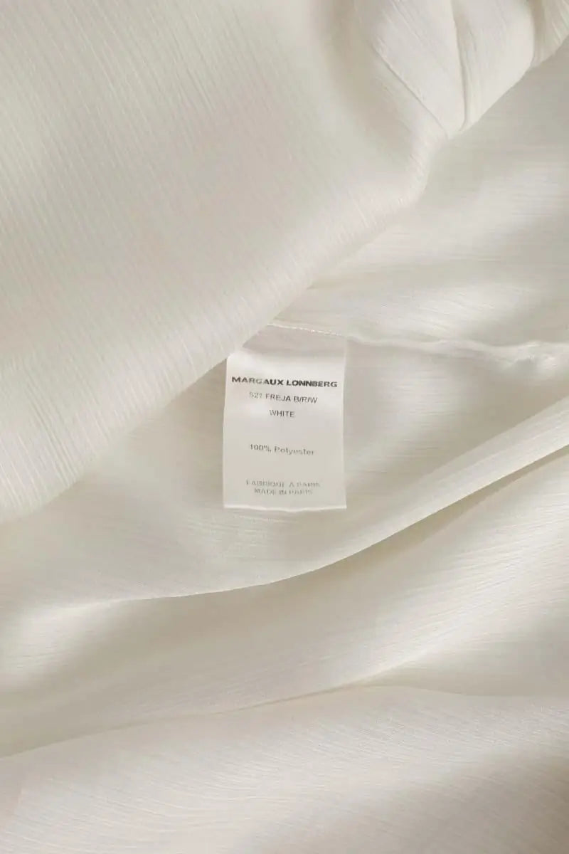 Robe Margaux Lonnberg Blanc en Synthétique