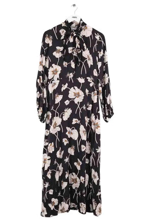 Robe Maria de la Orden Noir en Viscose, taille L - Seconde Main