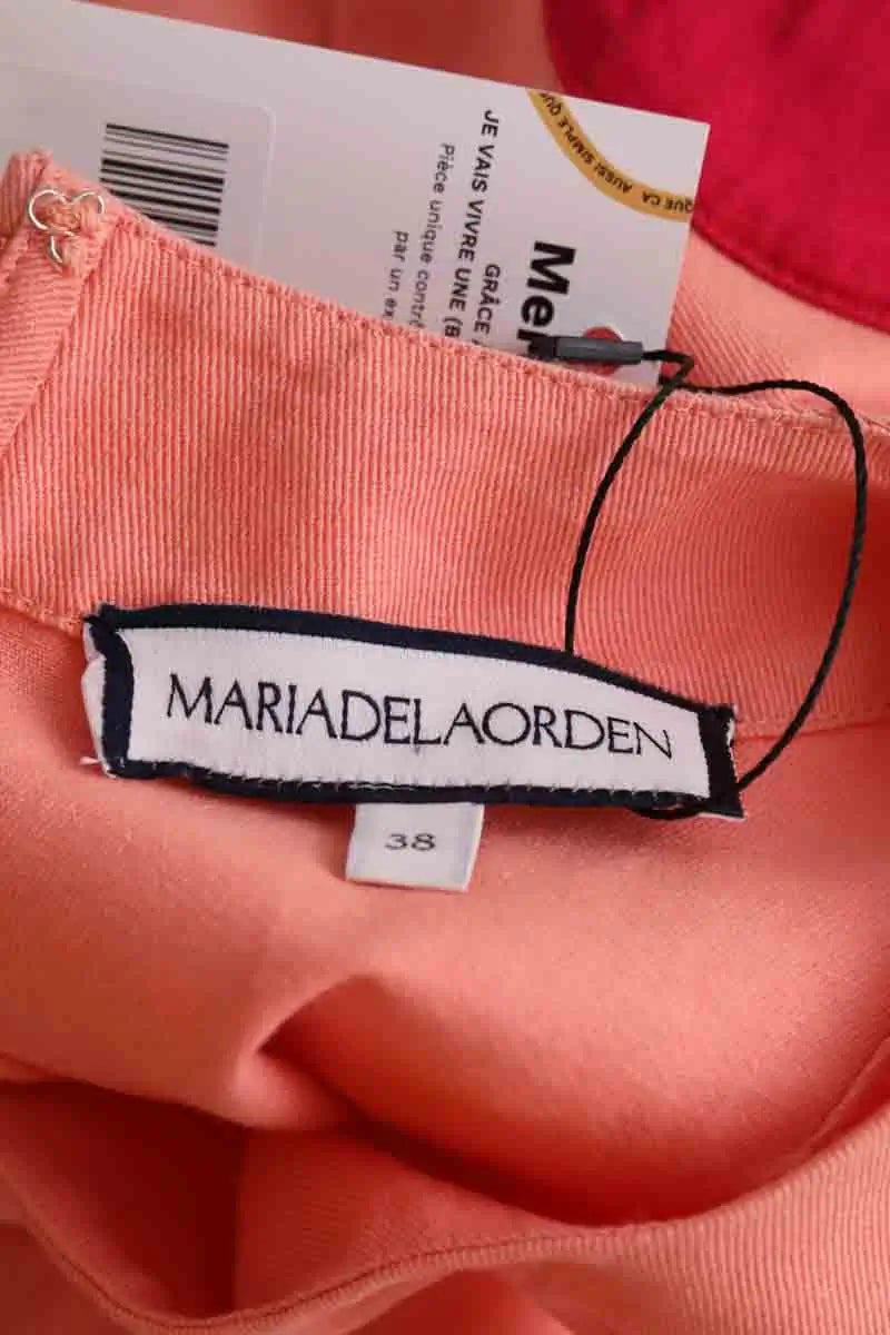 Robe Maria de la Orden Rose en Coton