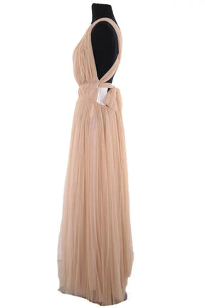 Robe Maria Lucia Hohan Beige en Synthétique