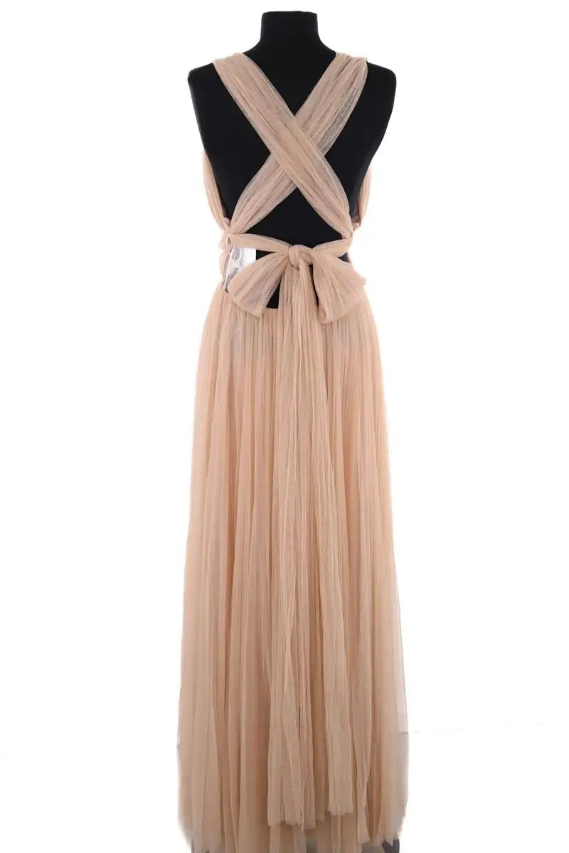 Robe Maria Lucia Hohan Beige en Synthétique