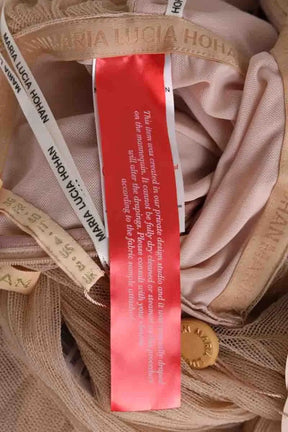 Robe Maria Lucia Hohan Beige en Synthétique