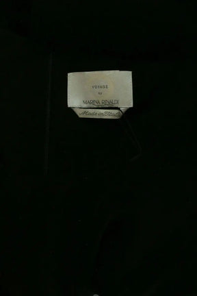 Robe Marina Rinaldi Noir en Synthétique