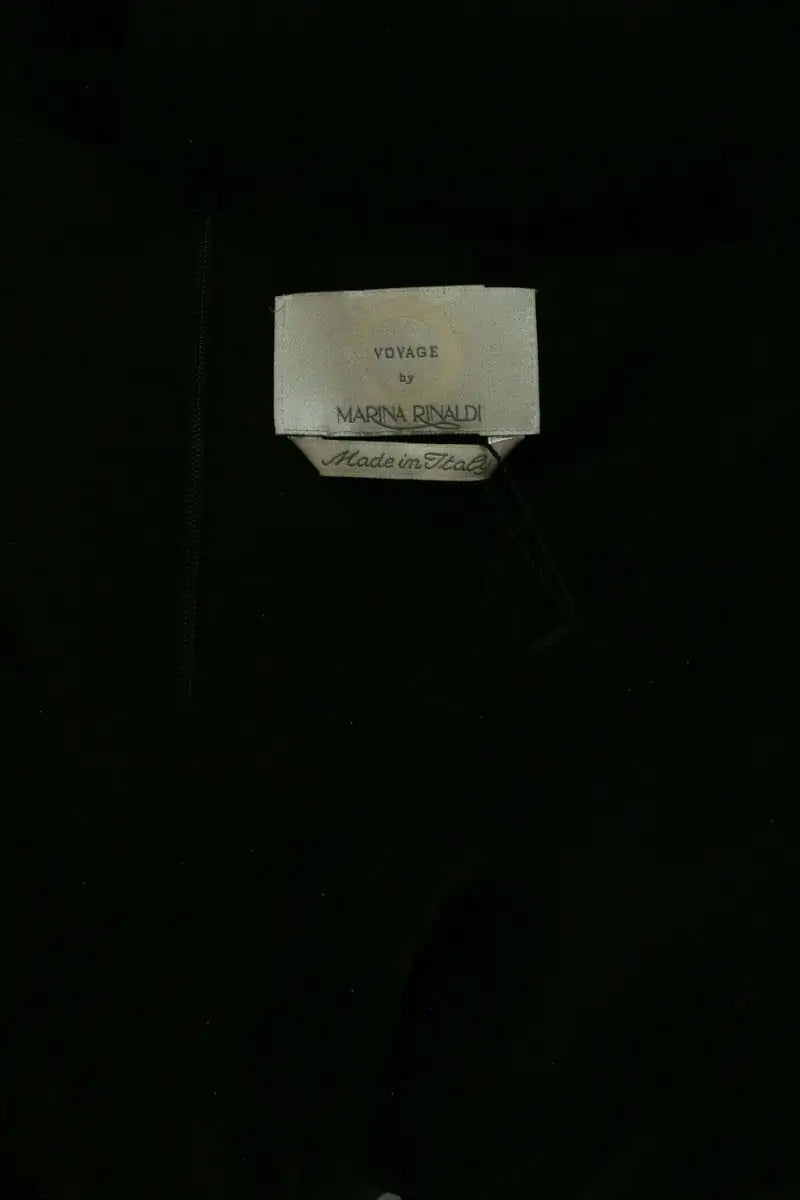 Robe Marina Rinaldi Noir en Synthétique