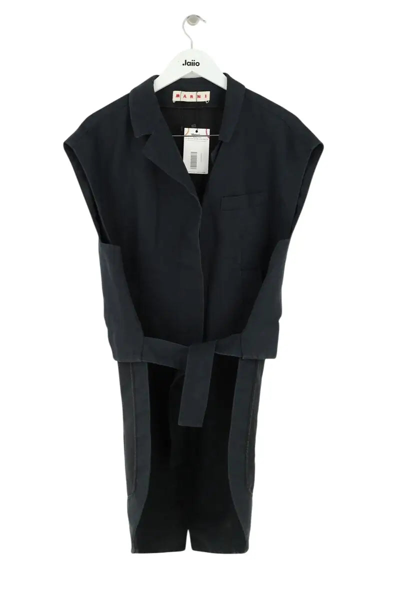 Robe Marni Marine en Coton, taille M - Seconde Main