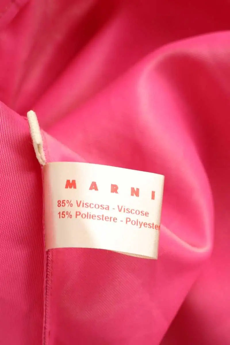 Robe Marni Rose en Viscose