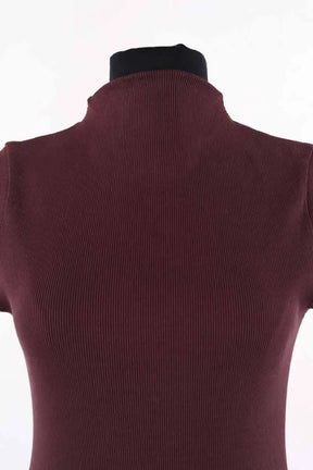 Robe Marques'Almeida Bottante Bordeaux en Coton