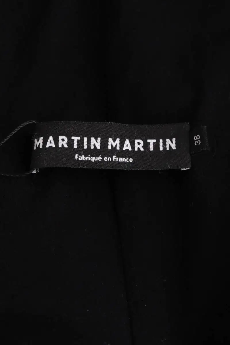 Robe Martin Martin Noir en Synthétique