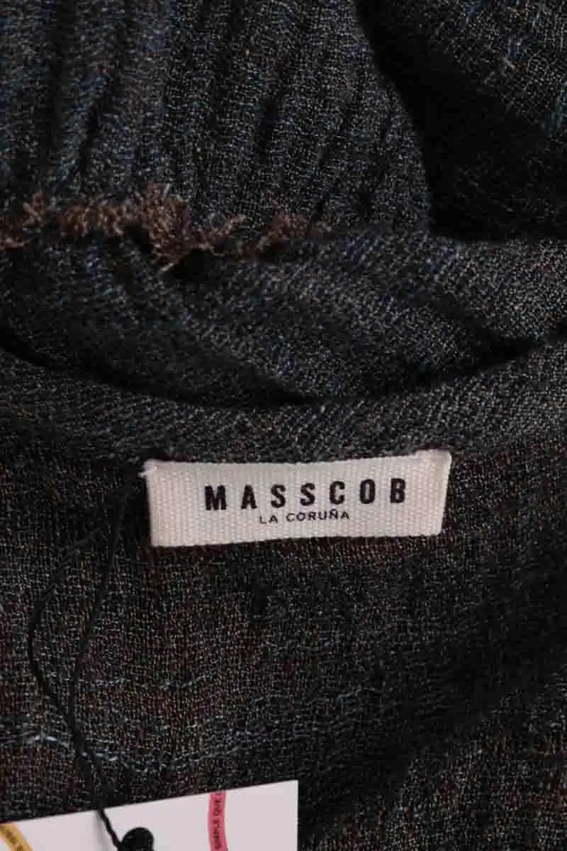 Robe Masscob Gris en Lin