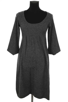Robe Max & Moi Anthracite en Cachemire, taille M - Seconde Main