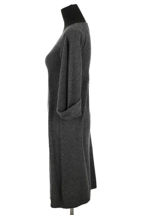Robe Max & Moi Anthracite en Cachemire