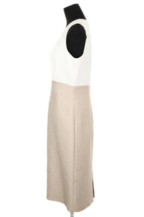 Robe Max Mara Beige en Synthétique
