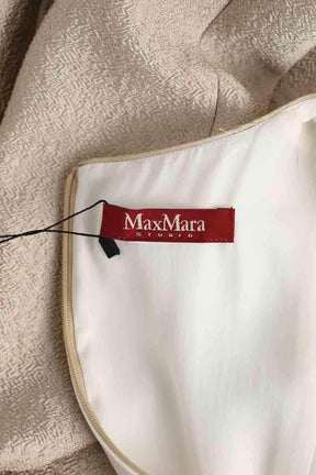 Robe Max Mara Beige en Synthétique