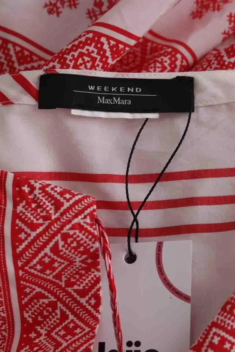 Robe Max Mara Blanc en Synthétique
