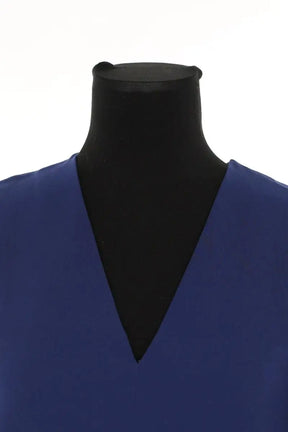 Robe Max Mara Bleu en Synthétique