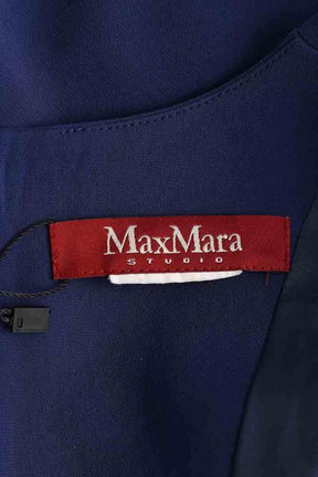 Robe Max Mara Bleu en Synthétique