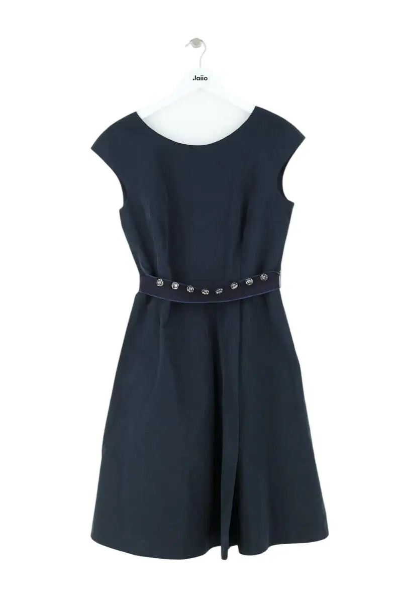 Robe Max Mara Marine en Synthétique, taille XL - Seconde Main