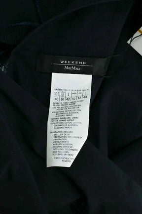 Robe Max Mara Marine en Synthétique