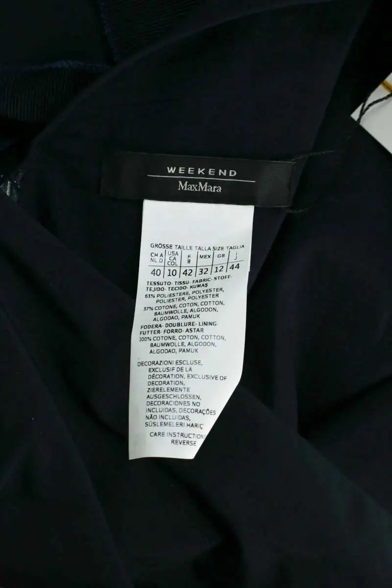 Robe Max Mara Marine en Synthétique