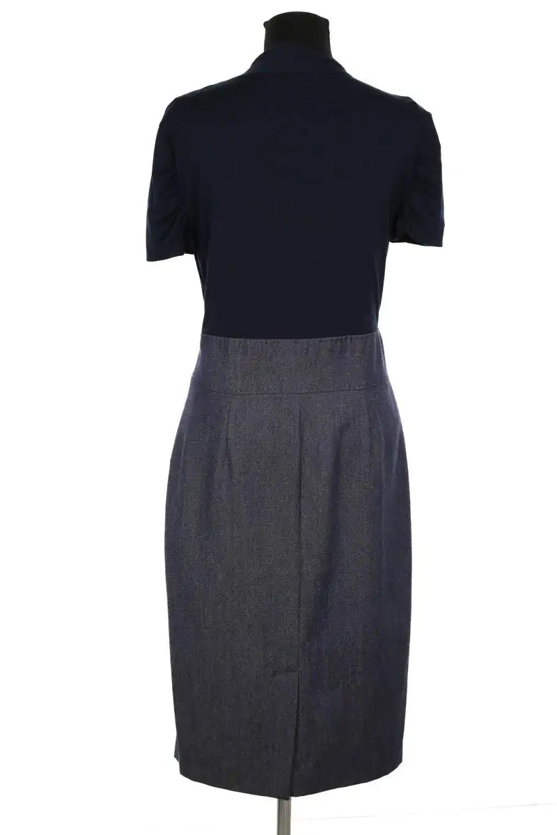 Robe Max Mara Marine en Viscose