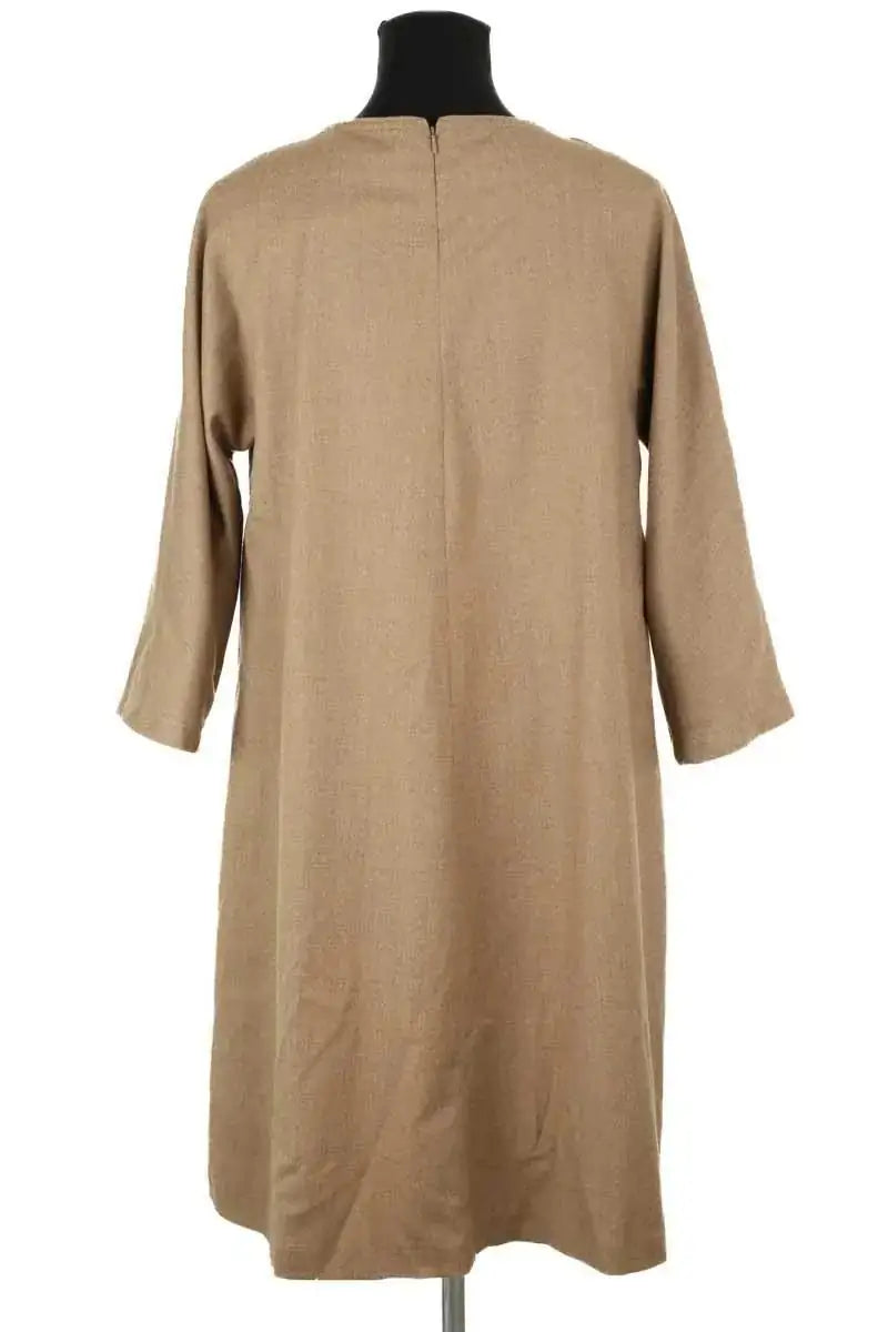 Robe Max Mara Marron en Laine