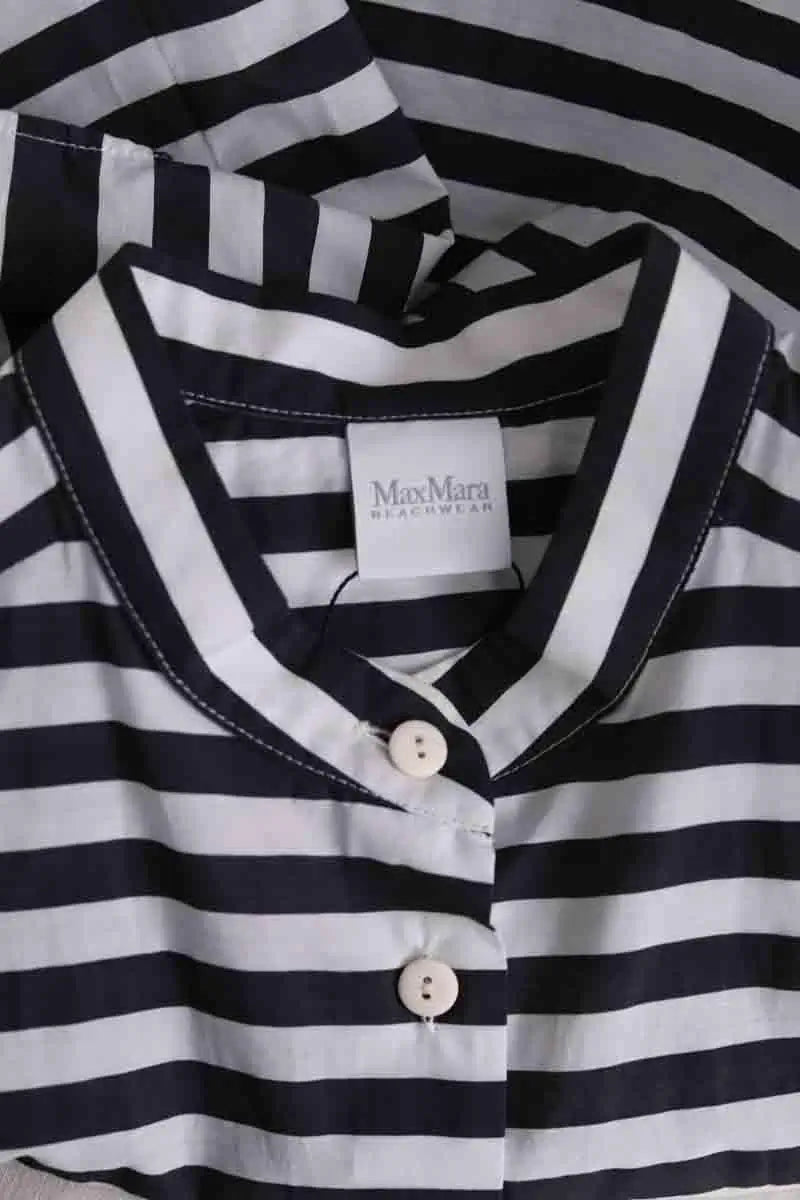 Robe Max Mara Noir en Coton