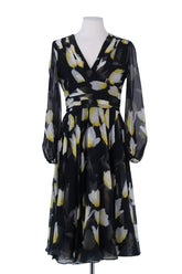 Robe Max Mara Noir en Soie, taille S - Seconde Main