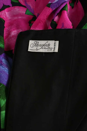 Robe Max Mara Noir en Soie