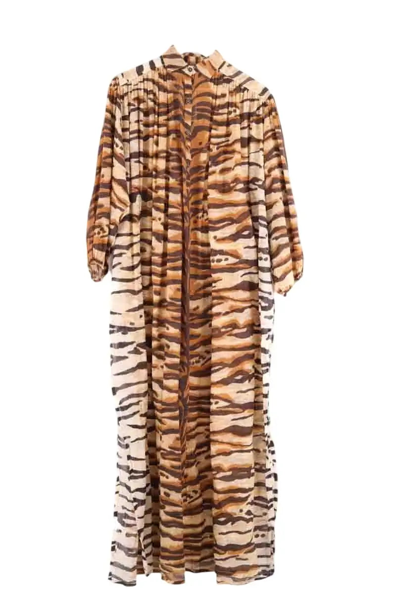 Robe Mes Demoiselles Camel en Coton, taille TU - Seconde Main