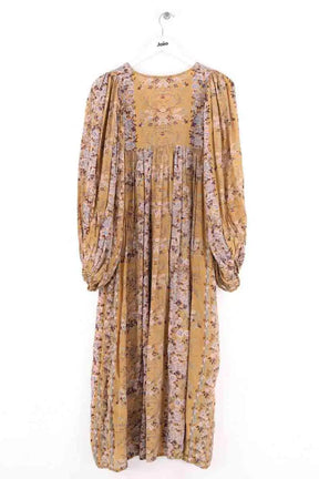 Robe Mes Demoiselles Jalon Camel en Viscose
