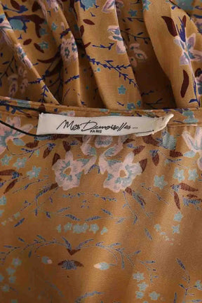 Robe Mes Demoiselles Jalon Camel en Viscose