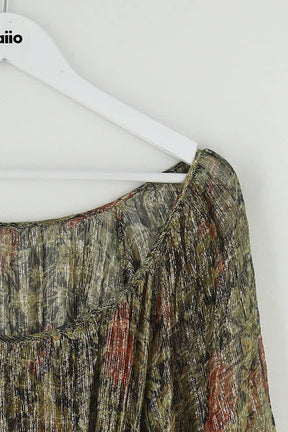 Robe Mes Demoiselles Marron en Soie
