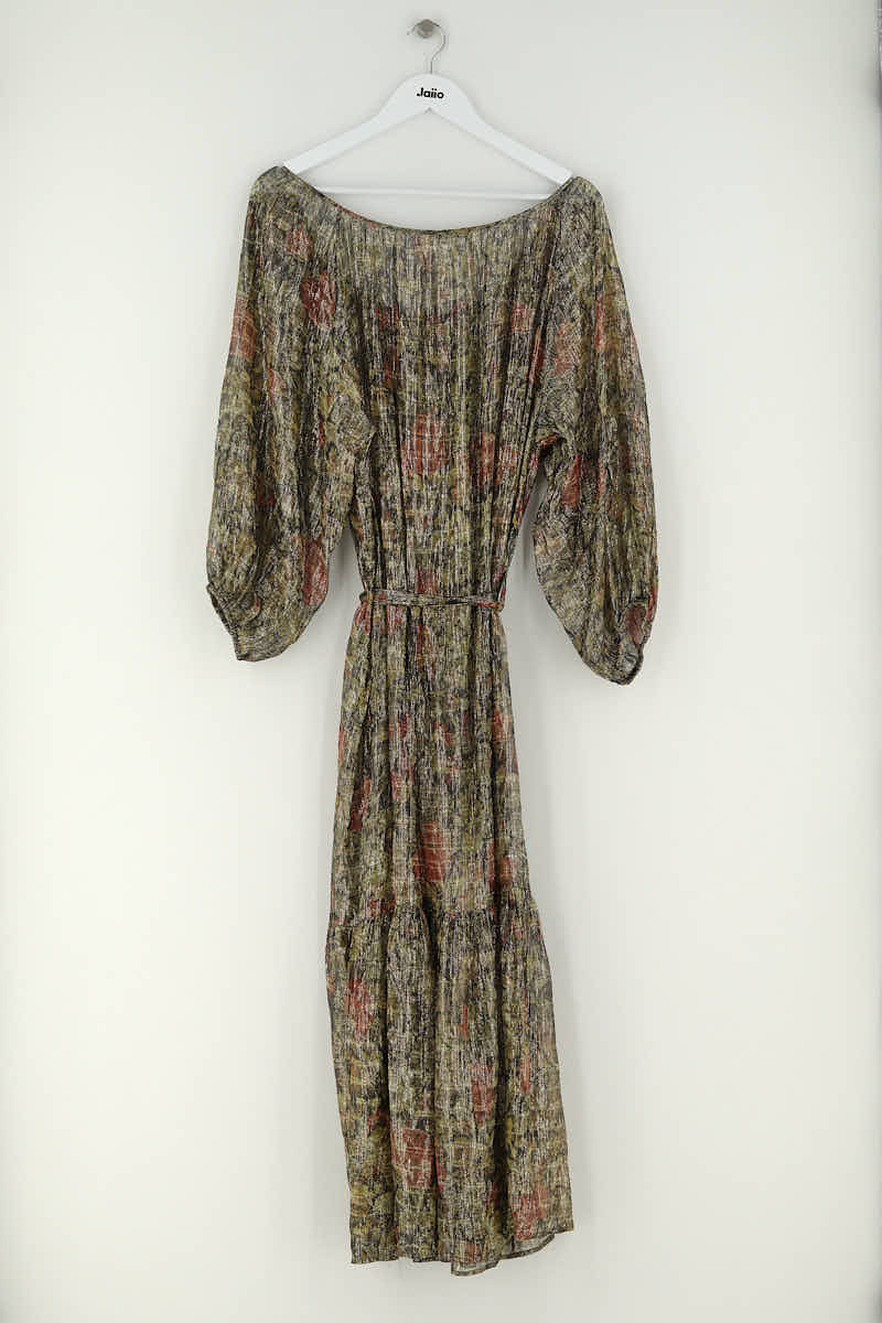 Robe Mes Demoiselles Marron en Soie