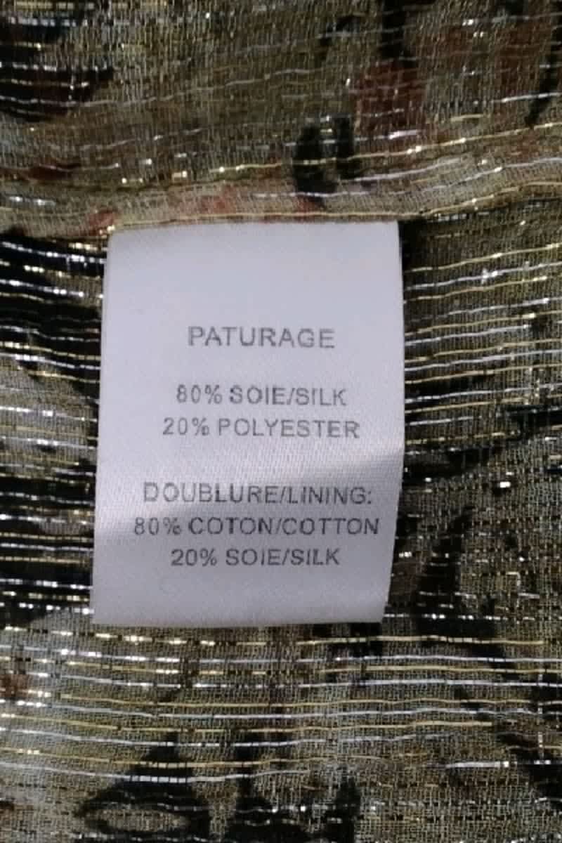 Robe Mes Demoiselles Marron en Soie