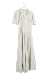 Robe Mes Demoiselles Sara Vert en Coton, taille S - Seconde Main