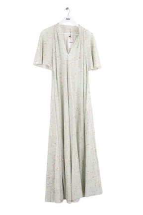 Robe Mes Demoiselles Sara Vert en Coton, taille S - Seconde Main