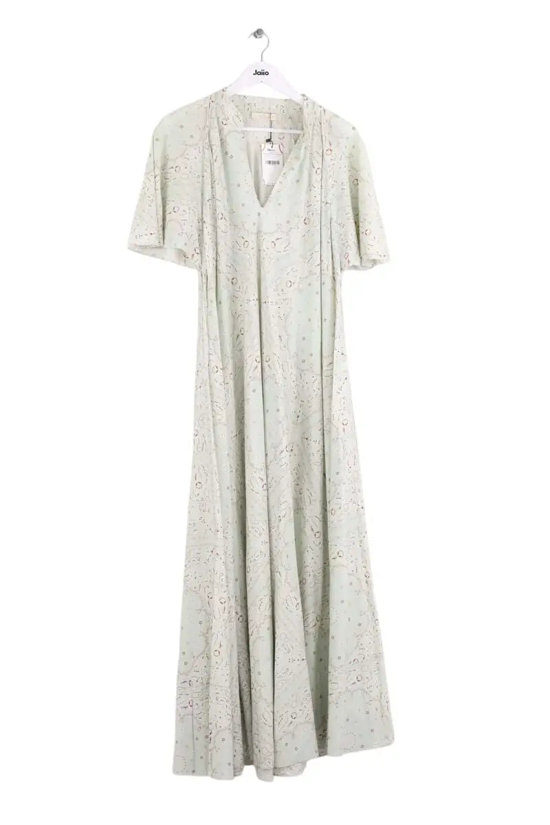 Robe Mes Demoiselles Sara Vert en Coton, taille S - Seconde Main
