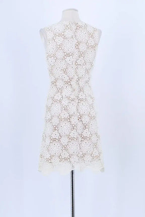 Robe Michael Kors Blanc en Coton