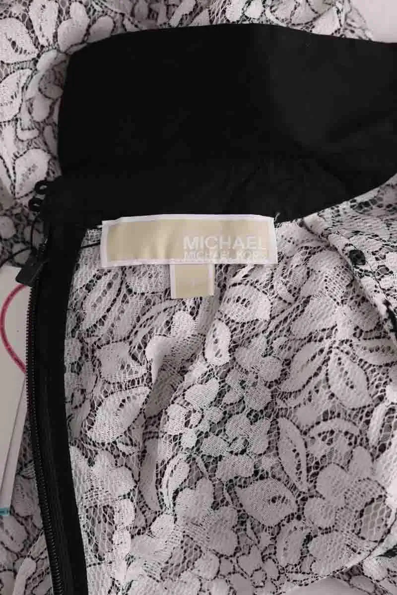 Robe Michael Kors Blanc en Synthétique