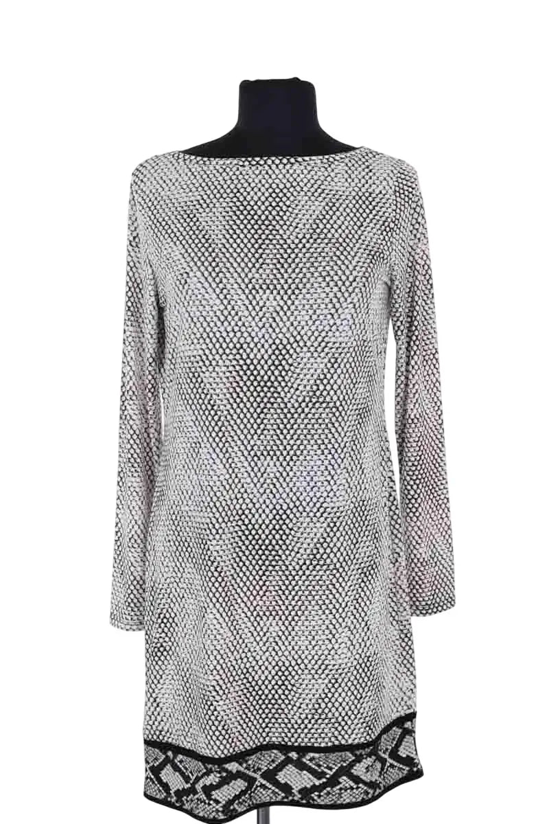 Robe Michael Kors Blanc en Synthétique, taille S - Seconde Main