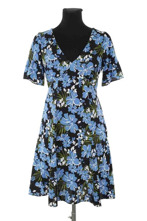 Robe Michael Kors Bleu en Polyester, taille XS - Seconde Main