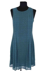 Robe Michael Kors Bleu en Synthétique, taille M - Seconde Main