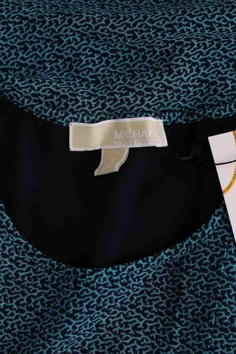Robe Michael Kors Bleu en Synthétique