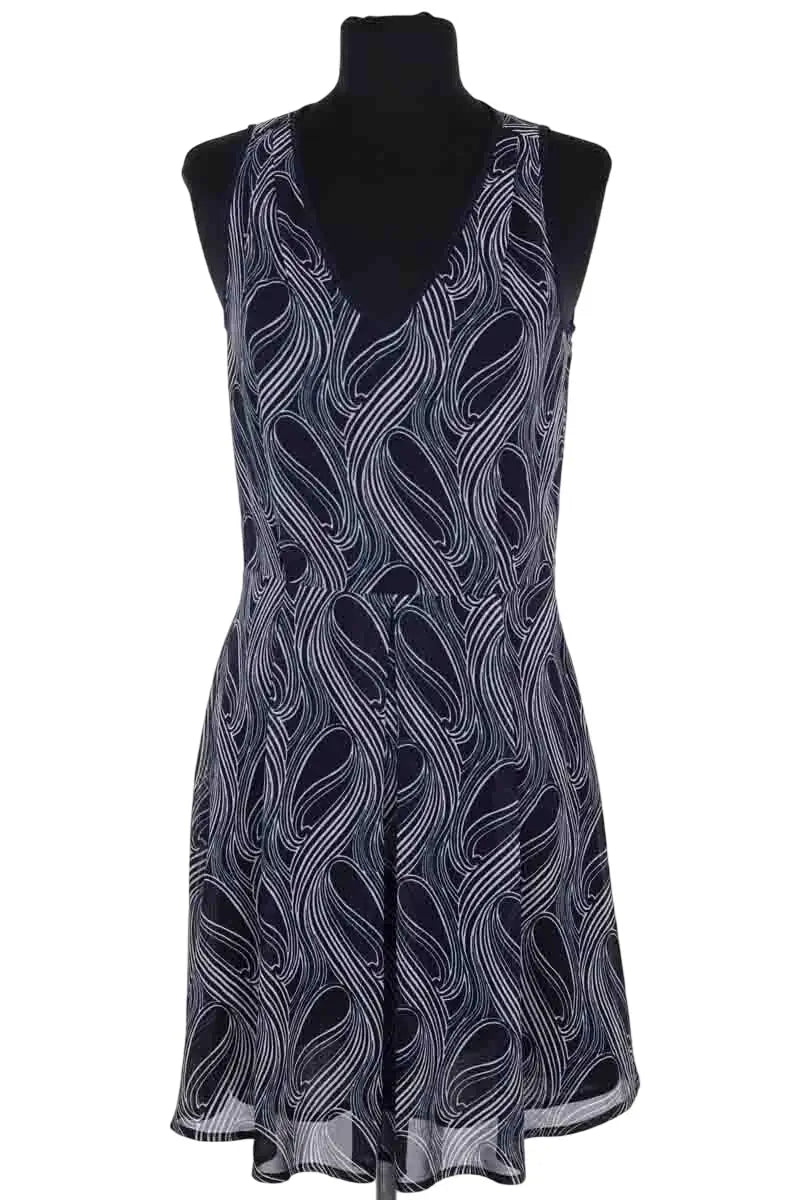 Robe Michael Kors Bleu en Synthétique, taille M - Seconde Main