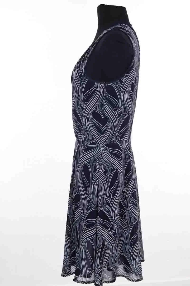 Robe Michael Kors Bleu en Synthétique