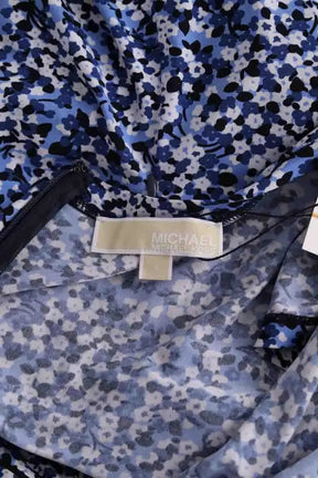 Robe Michael Kors Bleu en Synthétique