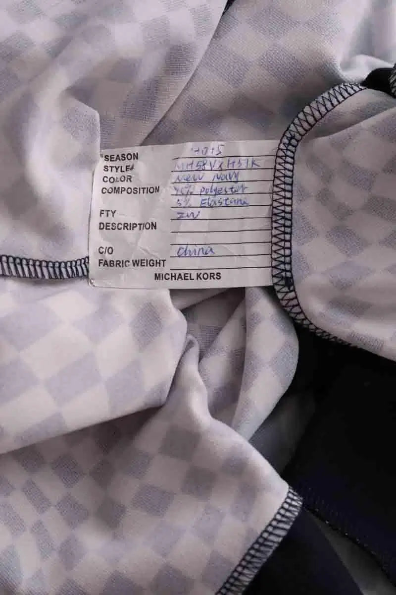 Robe Michael Kors Bleu en Synthétique