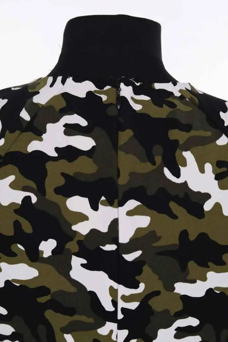 Robe Michael Kors Kaki en Synthétique