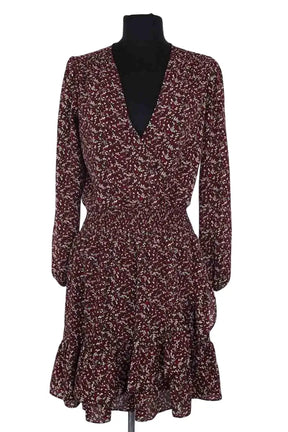 Robe Michael Kors Marron en Synthétique, taille S - Seconde Main